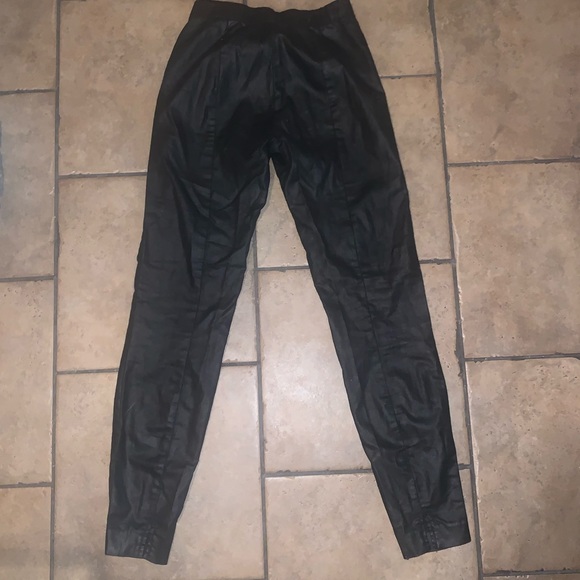 Stretchy leatherette skinny - Picture 1 of 5